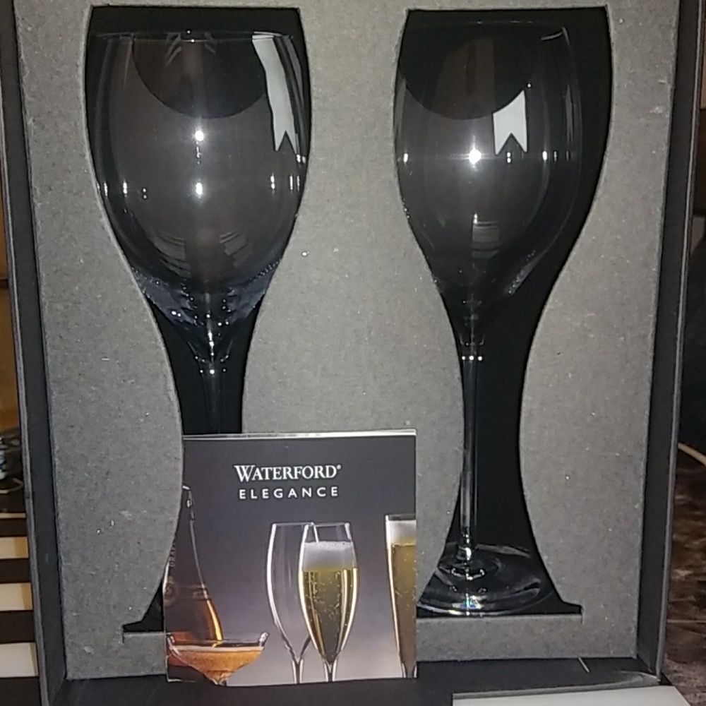 Waterford Chardonnay Stemware. New